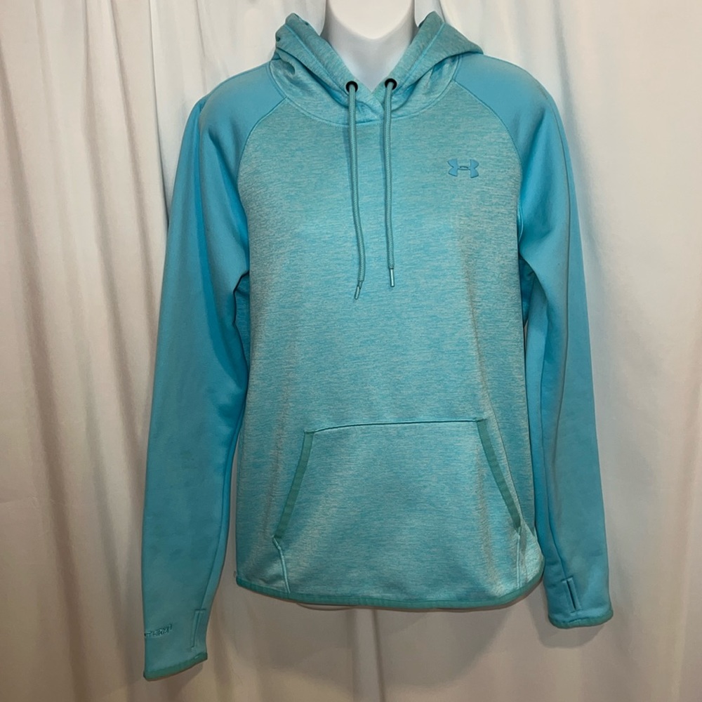 Under Armour Women’s UA Storm Armour Fleece Hoodie Light Blue | Size Medium